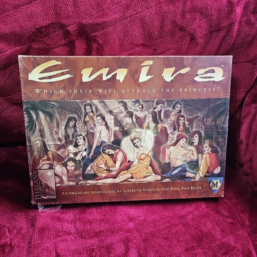 2006 Phalanx Emira Board Game - Which Sheik Will Attract The Princess? Boardgame
